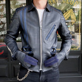 May club -【Addict Clothes】RACING SUMMER GLOVES - DARK BLUE